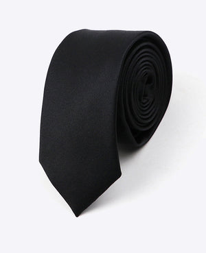 Stropdas Zwart Heren in Polyester | Anatole - Unipap's