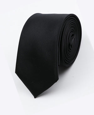 Stropdas Zwart Heren in Polyester | Jules - Unipap's