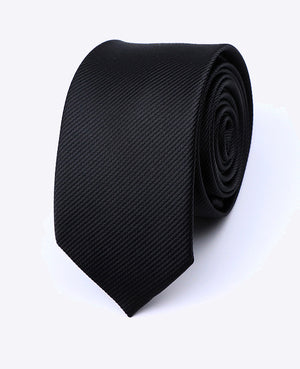 Stropdas Zwart Heren in Polyester | Lucien - Unipap's