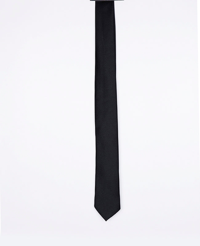 Stropdas Zwart Heren in Polyester | Lucien - Unipap's