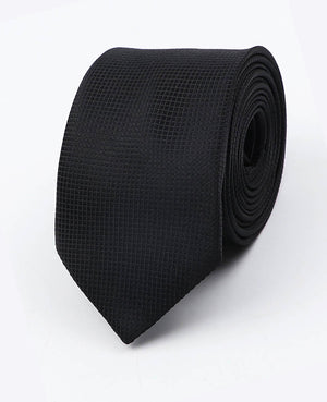 Stropdas Zwart Heren in Polyester | Martin - Unipap's
