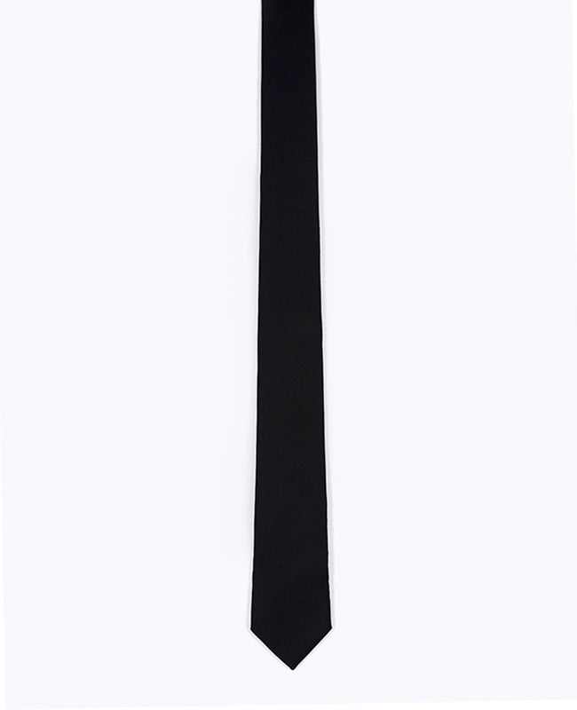 Stropdas Zwart Heren in Polyester | Octave - Unipap's
