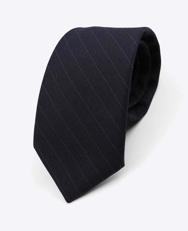 Stropdas Zwart nr.2 Heren in Polyester | Gaston - Unipap's