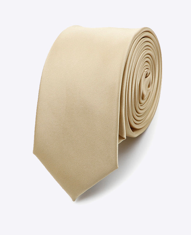 Stropdas Goud nr.2 Heren in Polyester | Jules - Unipap's