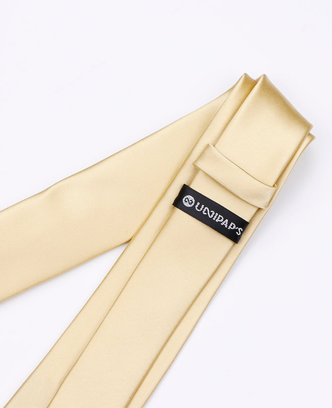 Stropdas Goud nr.2 Heren in Polyester | Jules - Unipap's