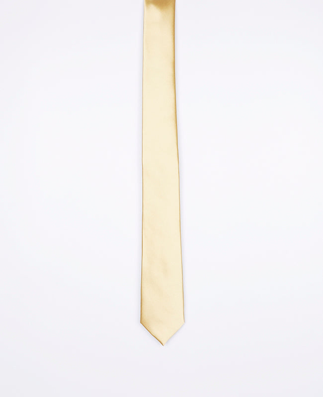 Stropdas Goud nr.2 Heren in Polyester | Jules - Unipap's