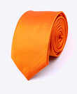 Stropdas Oranje Heren in Polyester | Lucien - Unipap's