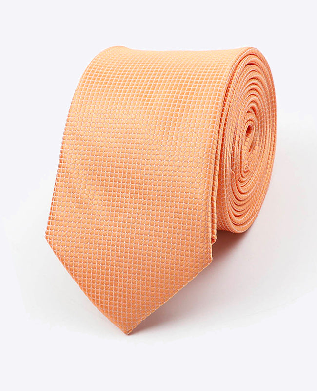 Stropdas Oranje Heren in Polyester | Martin - Unipap's