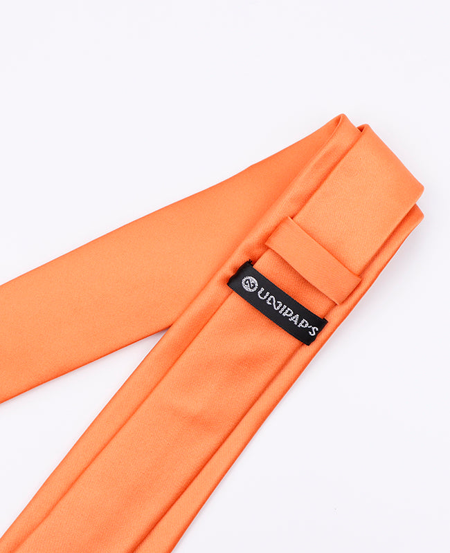 Stropdas Oranje nr.2 Heren in Polyester | Anatole - Unipap's