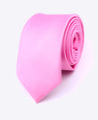 Stropdas Roze Heren in Polyester | Lucien - Unipap's