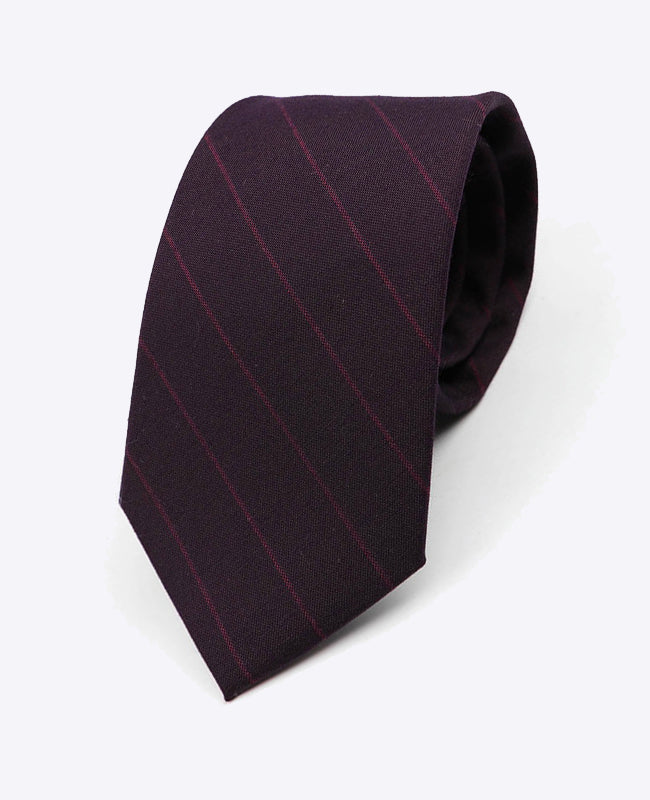 Stropdas Rood Heren in Polyester | Gaston - Unipap's