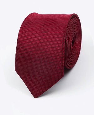 Stropdas Rood nr.1 Heren in Polyester | Martin - Unipap's