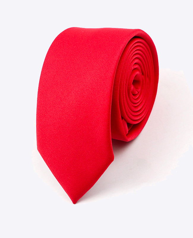Stropdas Rood nr.2 Heren in Polyester | Anatole - Unipap's