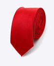Stropdas Rood nr.2 Heren in Polyester | Jules - Unipap's