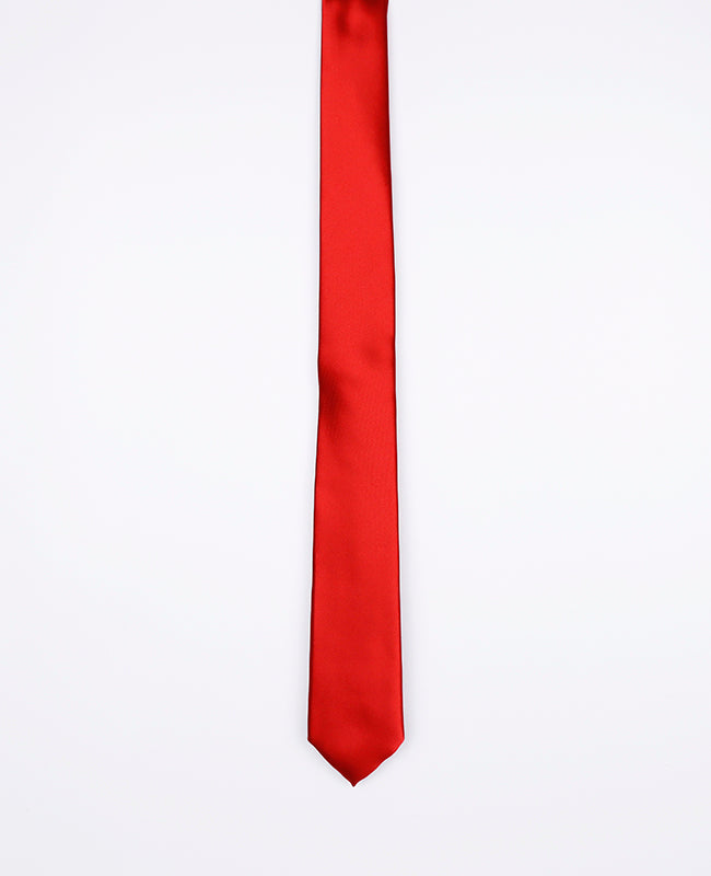 Stropdas Rood nr.2 Heren in Polyester | Jules - Unipap's