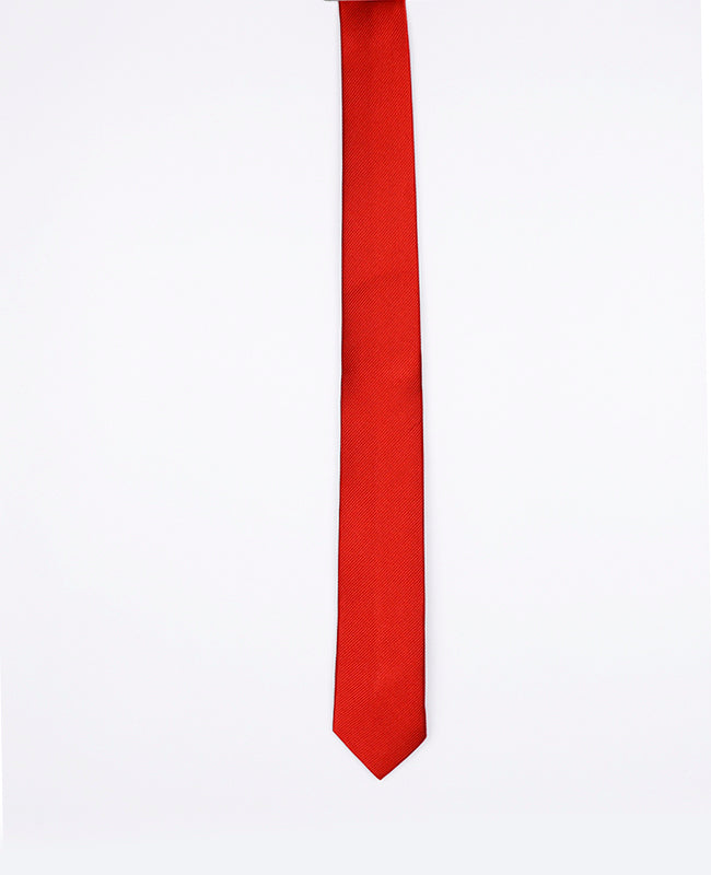 Stropdas Rood nr.2 Heren in Polyester | Lucien - Unipap's
