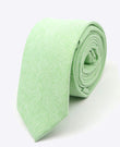 Stropdas Groen nr.1 Heren in Katoen | Edgard - Unipap's