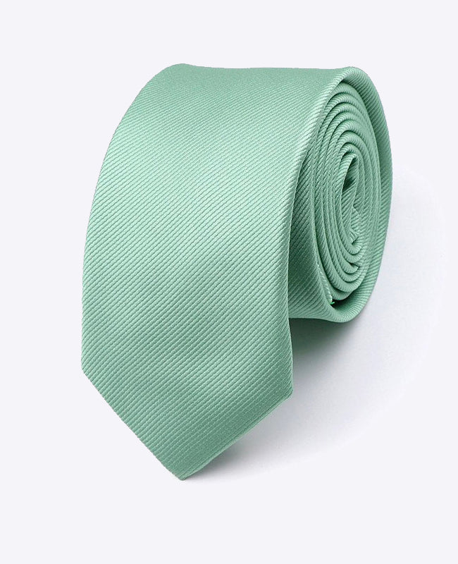 Stropdas Groen nr.1 Heren in Polyester "Lucien"