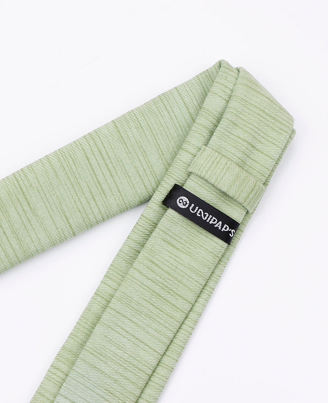 Stropdas Groen nr.2 Heren in Polyester "Augustin"