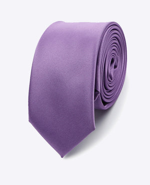 Stropdas Paars nr.2 Heren in Polyester | Jules - Unipap's
