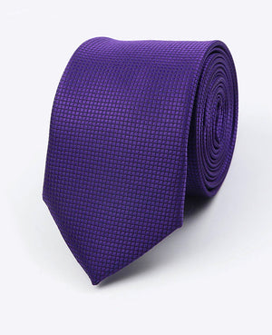 Stropdas Paars nr.2 Heren in Polyester | Martin - Unipap's