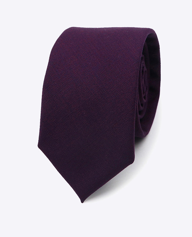 Stropdas Paars nr.2 Heren in Polyester | Octave - Unipap's