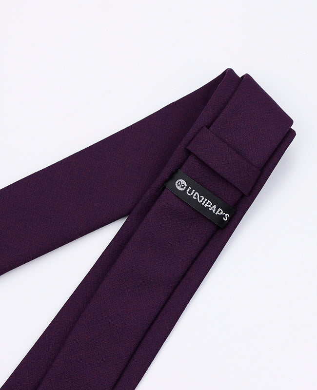 Stropdas Paars nr.2 Heren in Polyester | Octave - Unipap's