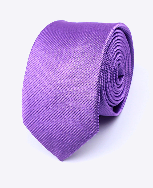 Stropdas Paars nr.3 Heren in Polyester | Lucien - Unipap's