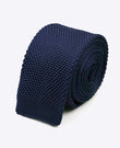 Stropdas Blauw nr.2 Heren in Tricot 