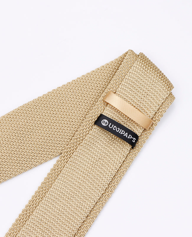 Stropdas Goud Heren in Tricot "Léon"