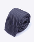 Stropdas Grijs Heren in Tricot 