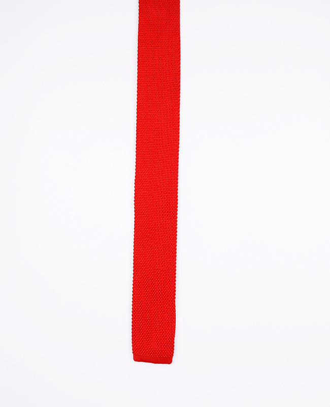 Stropdas Rood nr.2 Heren in Tricot "Léon"