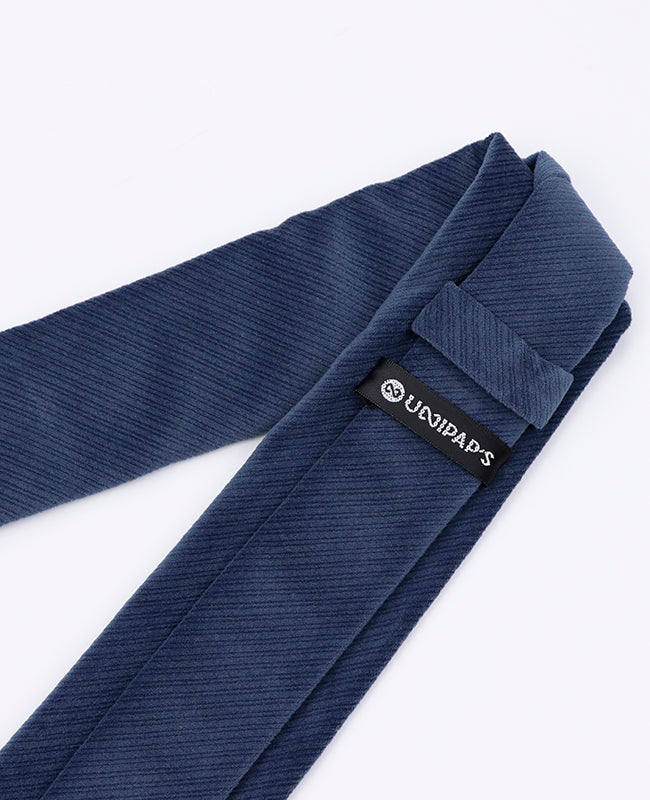 Stropdas Blauw nr.1 Heren in Velours | Marius - Unipap's