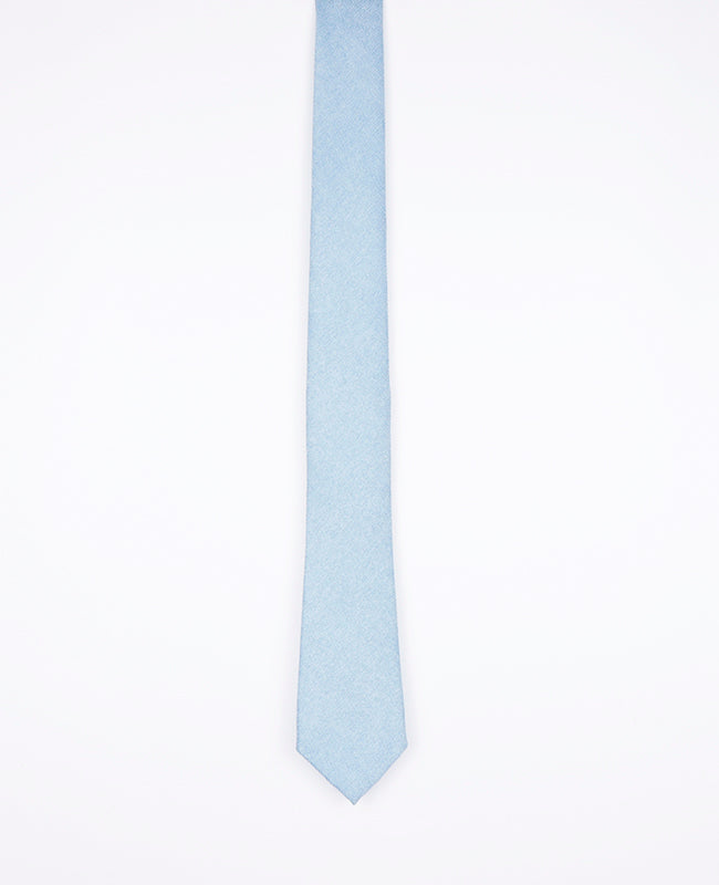 Stropdas Blauw nr.3 Heren in Fluweeleffect | Simon - Unipap's