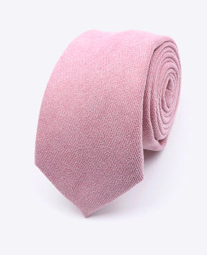 Stropdas Roze nr.3 Heren in Fluweeleffect | Simon - Unipap's