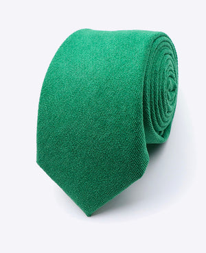 Stropdas Groen nr.3 Heren in Fluweeleffect | Simon - Unipap's
