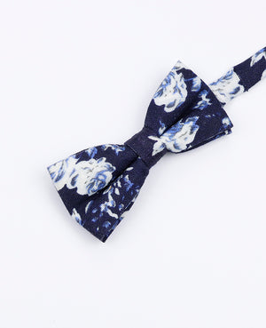 Noeud Papillon Liberty Bleu n°6 Enfant en Coton | Charles - Unipap's