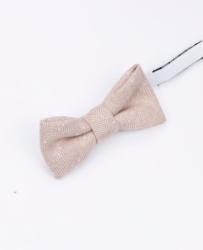 Noeud Papillon Rose n°1 Enfant en Laine | Claude - Unipap's