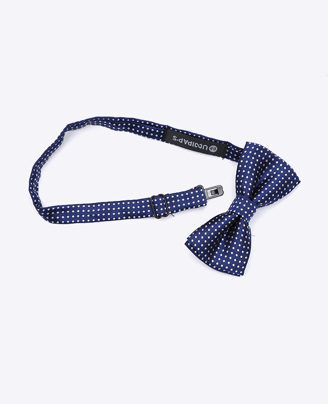 Vlinderdas Blauw nr.1 Met Stippen Kinderen in Polyester | Louis - Unipap's