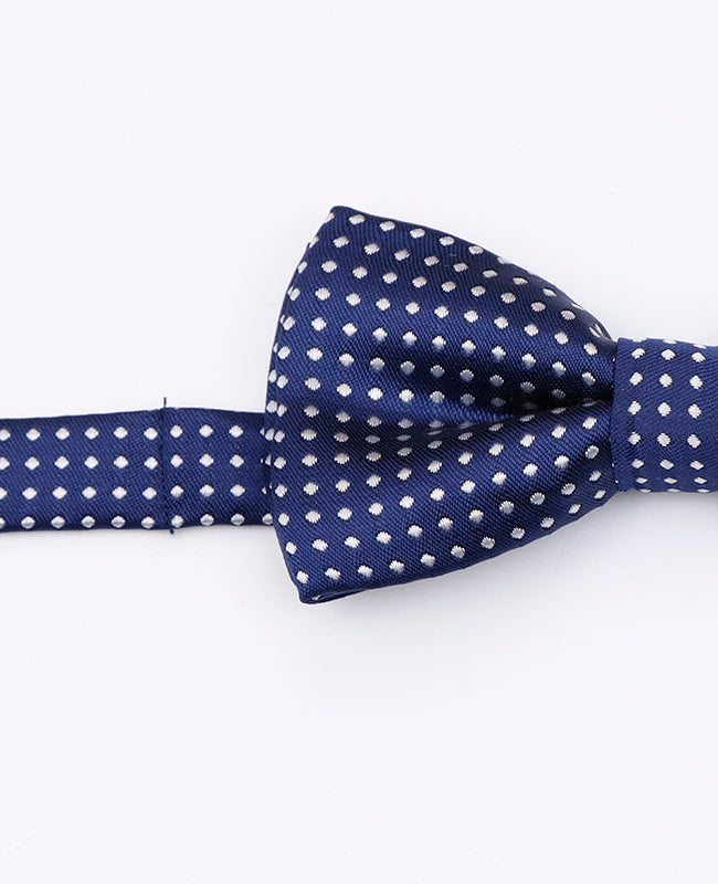 Vlinderdas Blauw nr.1 Met Stippen Kinderen in Polyester | Louis - Unipap's
