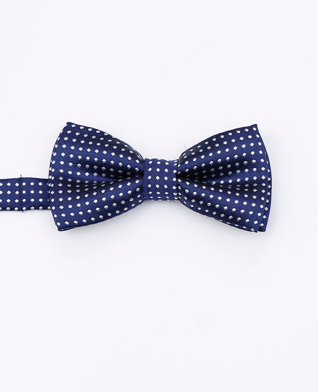 Vlinderdas Blauw nr.1 Met Stippen Kinderen in Polyester | Louis - Unipap's