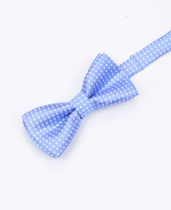 Vlinderdas Blauw nr.2 Met Stippen Kinderen in Polyester | Louis - Unipap's