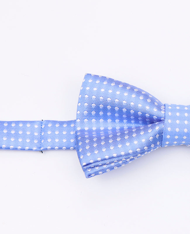 Vlinderdas Blauw nr.2 Met Stippen Kinderen in Polyester | Louis - Unipap's