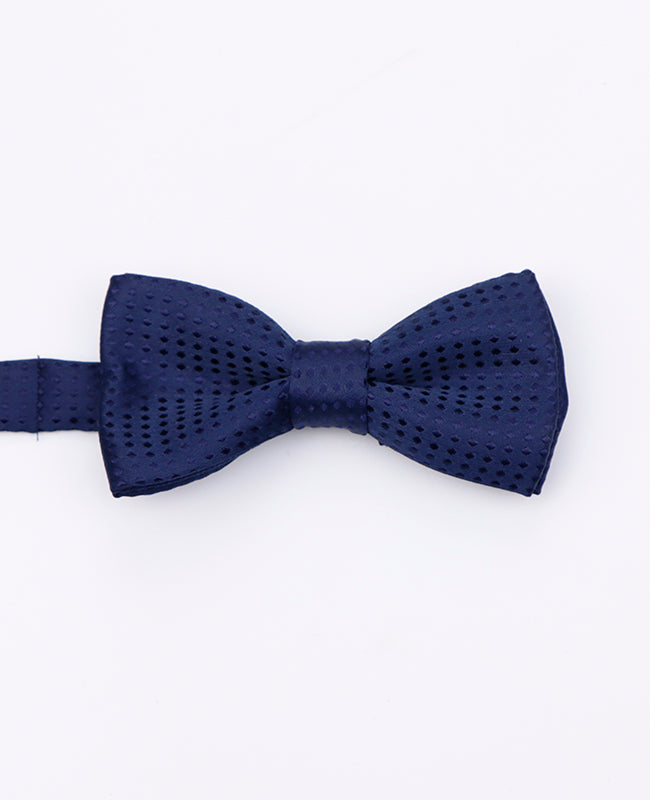 Vlinderdas Blauw nr.3 Met Stippen Kinderen in Polyester | Louis - Unipap's