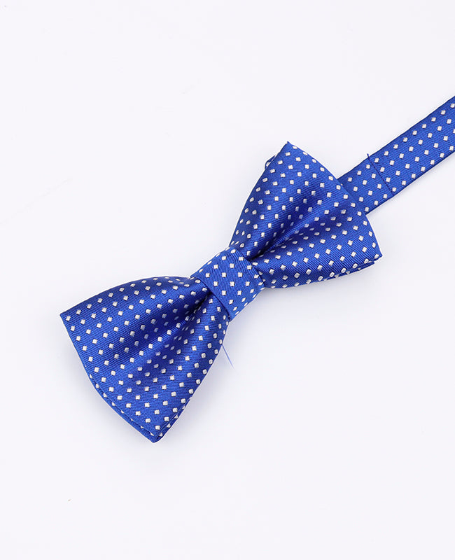 Vlinderdas Blauw nr.5 Met Stippen Kinderen in Polyester | Louis - Unipap's