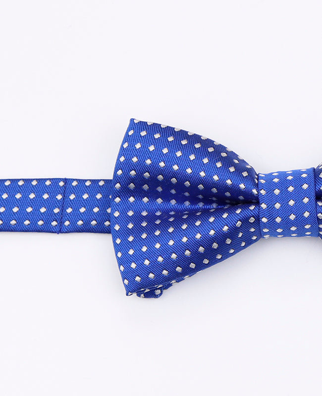 Vlinderdas Blauw nr.5 Met Stippen Kinderen in Polyester | Louis - Unipap's