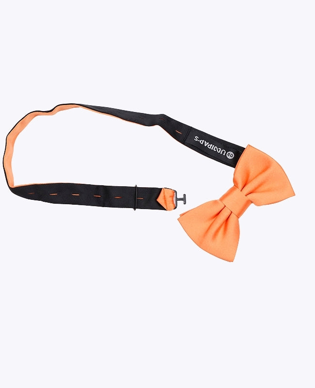 Vlinderdas Oranje nr.2 Kinderen in Polyester "Anatole"