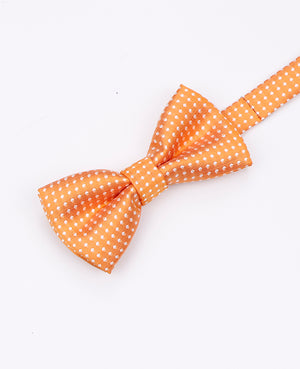 Vlinderdas Oranje Met Stippen Kinderen in Polyester | Louis - Unipap's