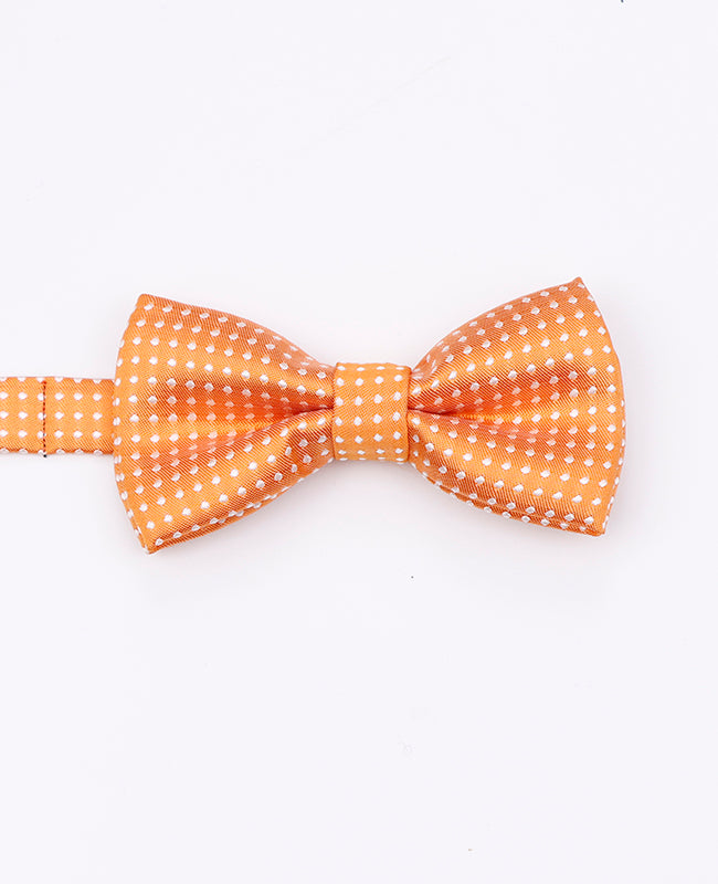 Vlinderdas Oranje Met Stippen Kinderen in Polyester | Louis - Unipap's