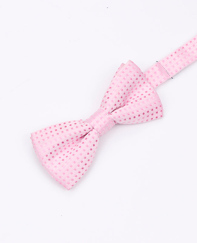 Vlinderdas Roze nr.3 Met Stippen Kinderen in Polyester | Louis - Unipap's